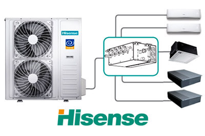 HISENSE представила новую серию наружных блоков для мульти-сплит систем Ultra Match DC Inverter