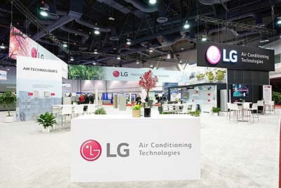 Компания LG показала инновации в ОВик на выставке AHR EXPO-2023